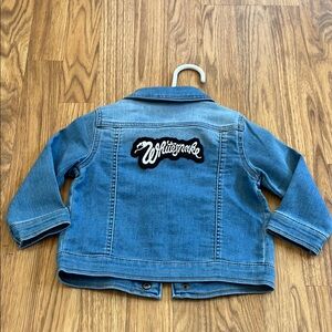 Whitesnake Jean Jacket upcycled sizse 18 months 18M